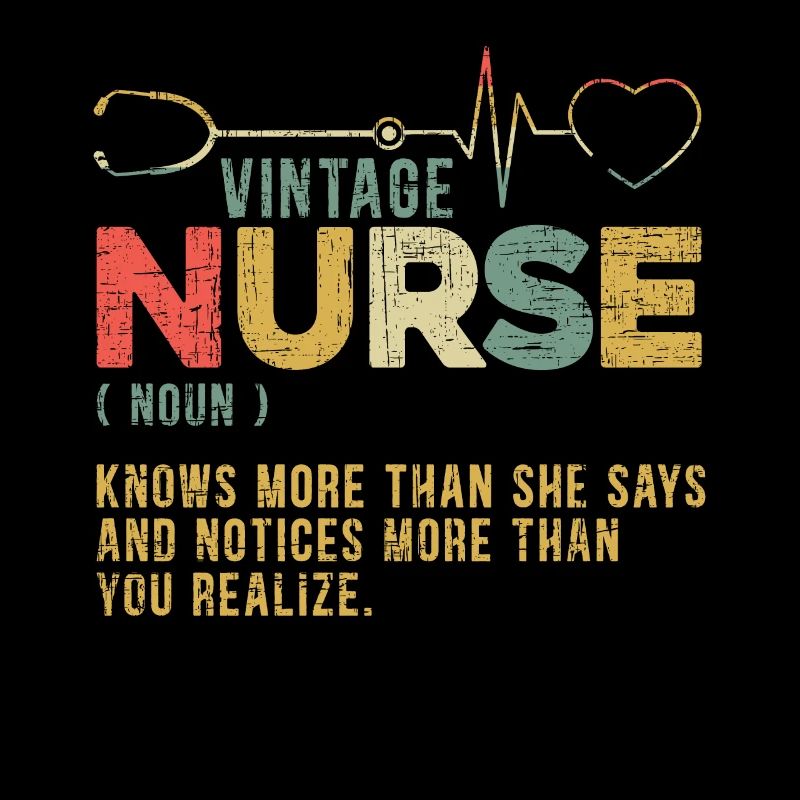Vintage Krankenschwester Definition Krankenhaus
