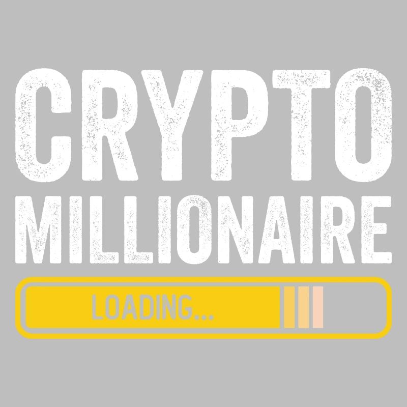 Crypto Millionaire Loading Funny Bitcoin Ethereum