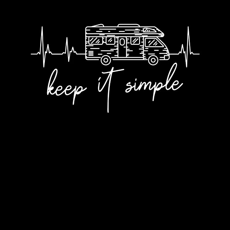 Keep it Simple Campingshirt Camper Wohnmobil