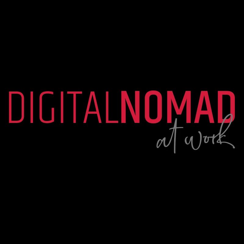 Digital nomad at work