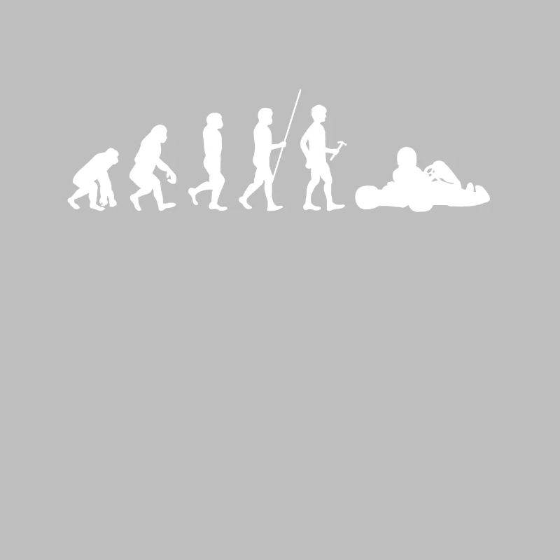 Go Kart Human Evolution