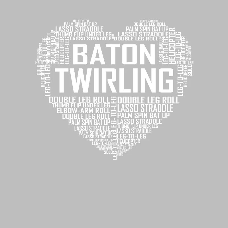 Baton Twirling - Herz