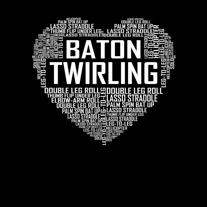 Baton Twirling - Heart