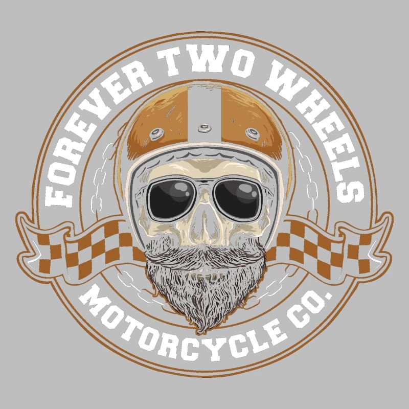 Forever Two Wheels Motorcycle I Biker Motorcycle