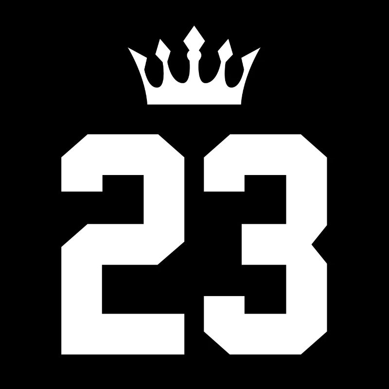 23 Zahl Krone