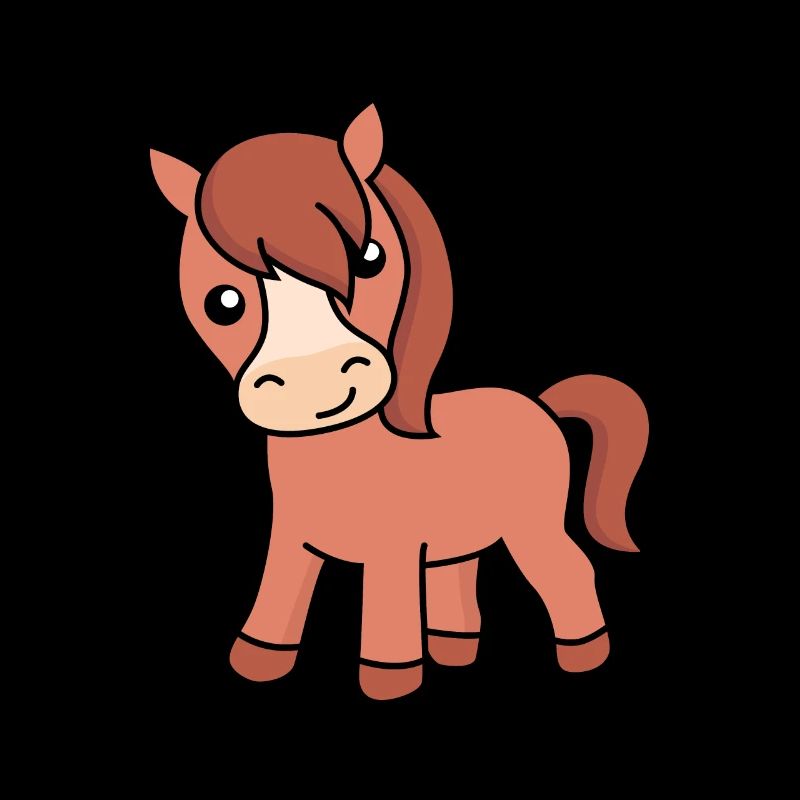 Horse Comic Animal