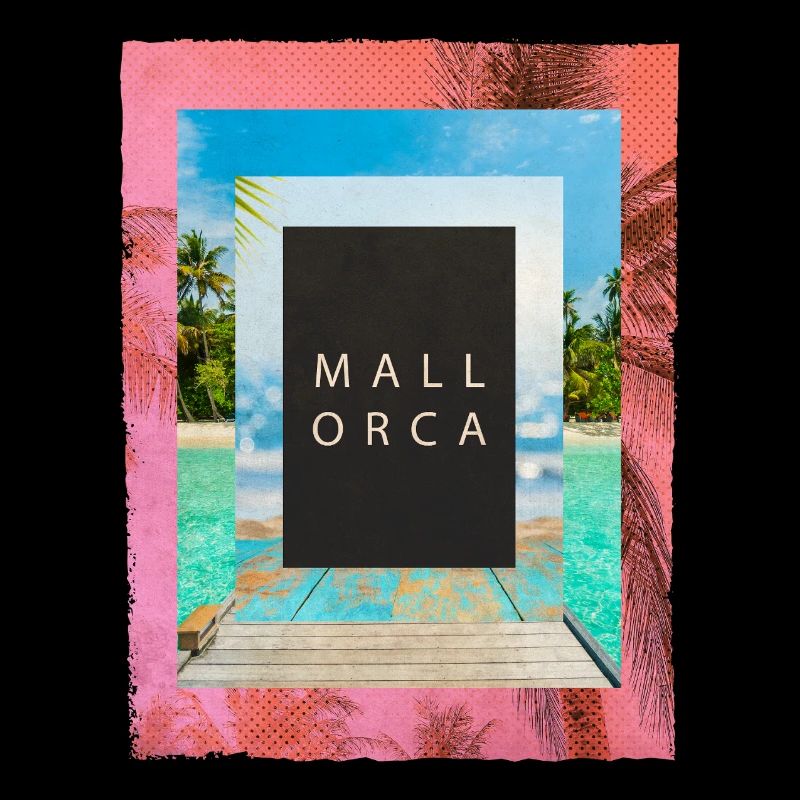 Mallorca Summer Sun Beach Sea Palm Trees Party