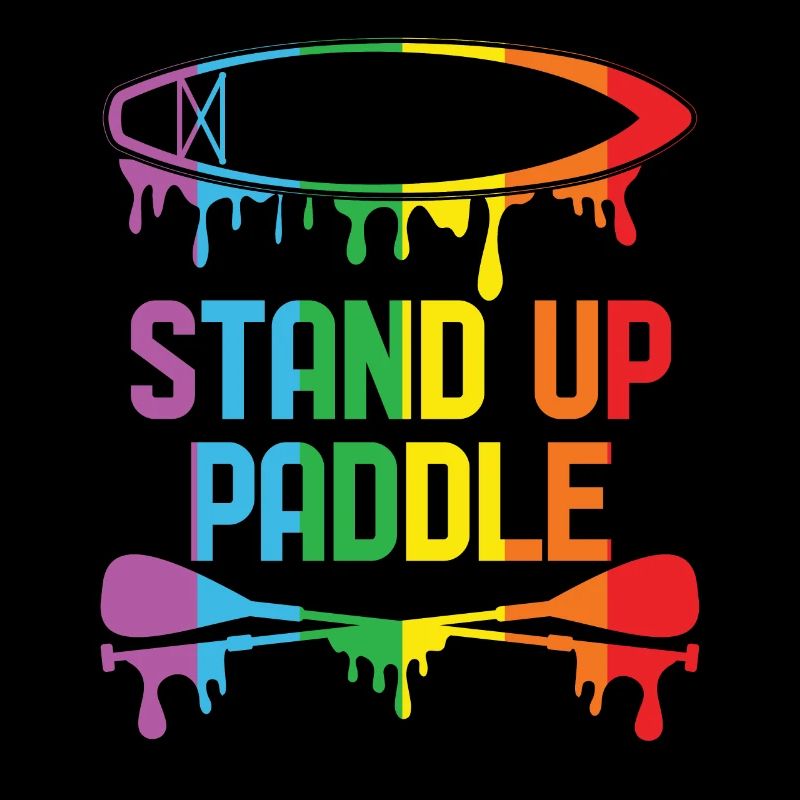 SUP Rainbow - Stand Up Paddle Pride