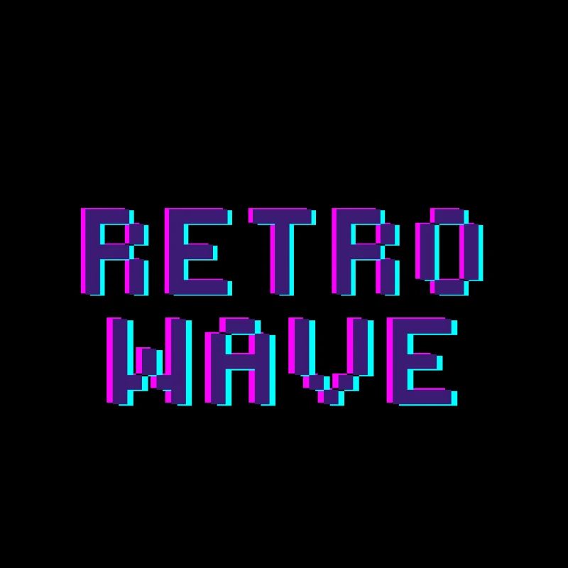 Disco numérique Retro Wave Vintage Style Funky