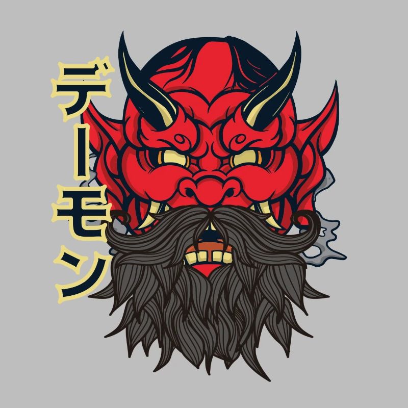 Devil with beard