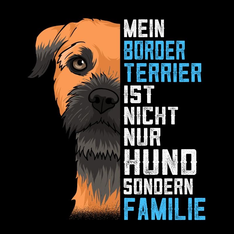 Border Terrier Hund Schönes Geschenk