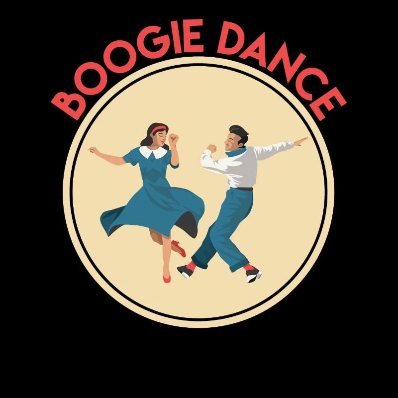 Boogie Woogie Dancer Dancing Couple Dance Vintage