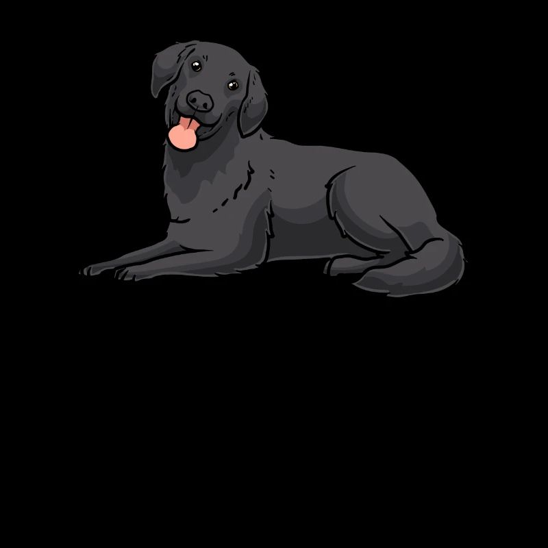 Plat Coated Retriever Chien