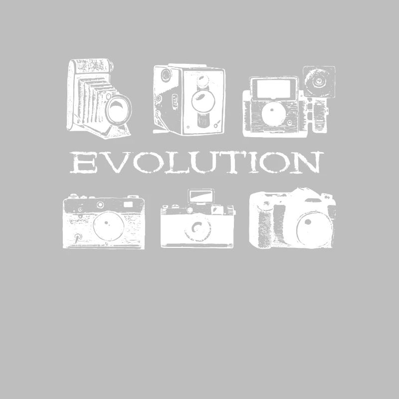 Camera Evolution - photography photographer gift