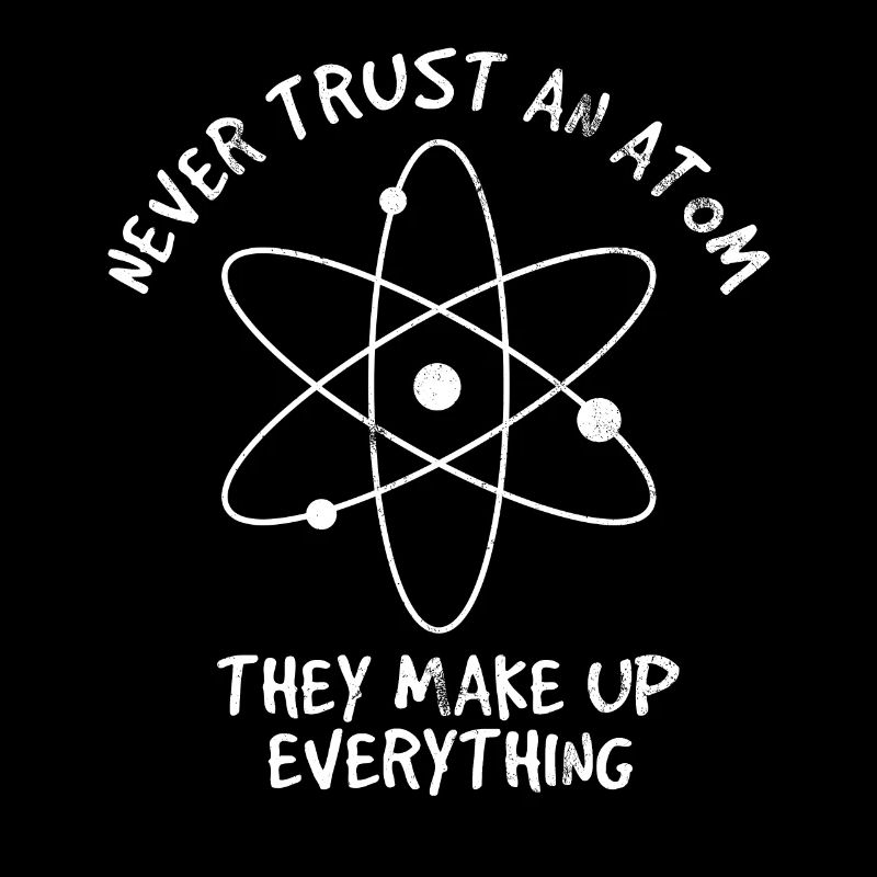 Atom - Nerd Physik Wissenschaft Geschenk