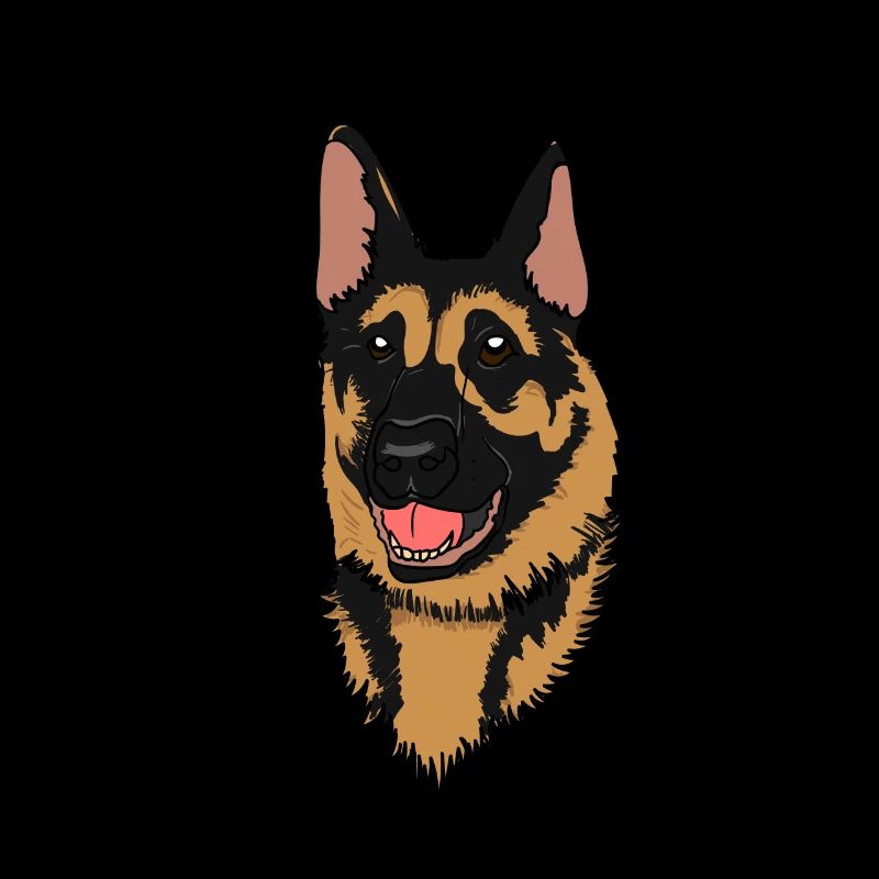 Deutscher Schäferhund German Shepherd Geschenkidee