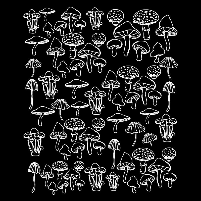 Mushrooms - Mushroom Picker Psychedelic Magic Mushrooms