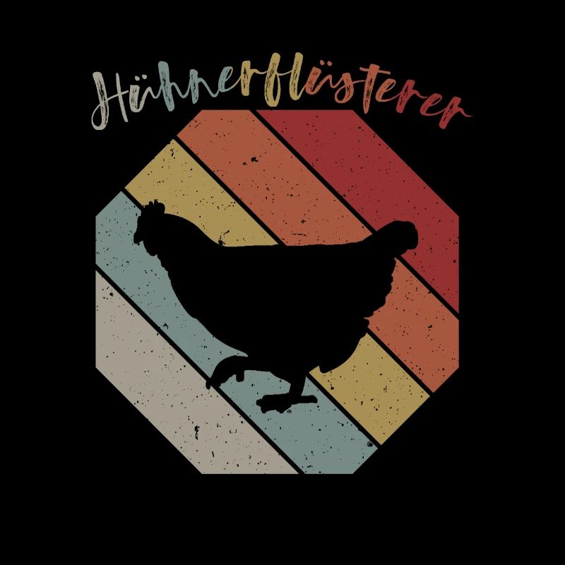 Vogel Huhn Hühnerflüsterer Geschenk Bauernhof Land
