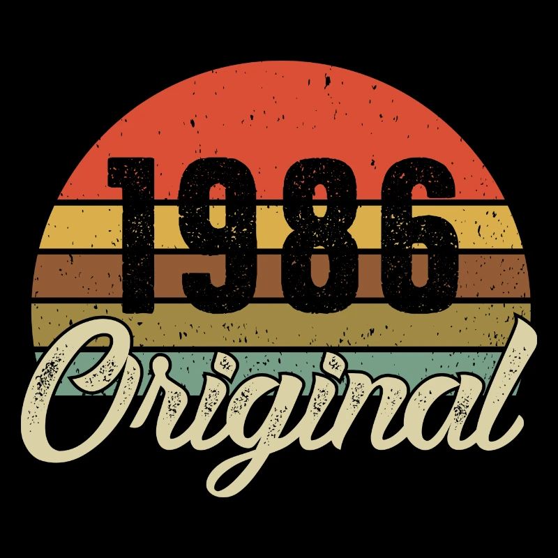 1986 Original Geburtstag