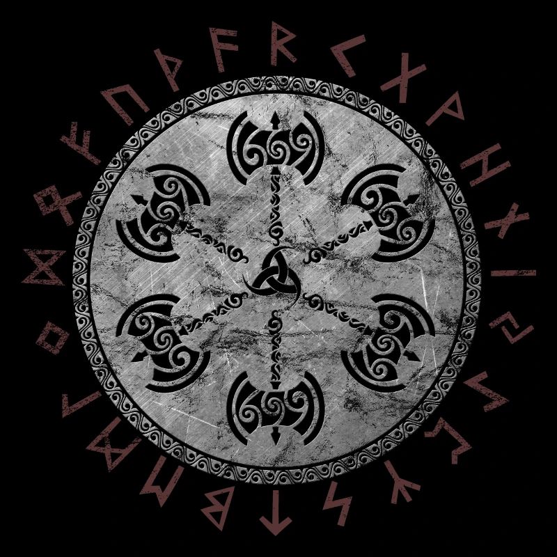 Celtic Viking Vegvisir Compass Viking