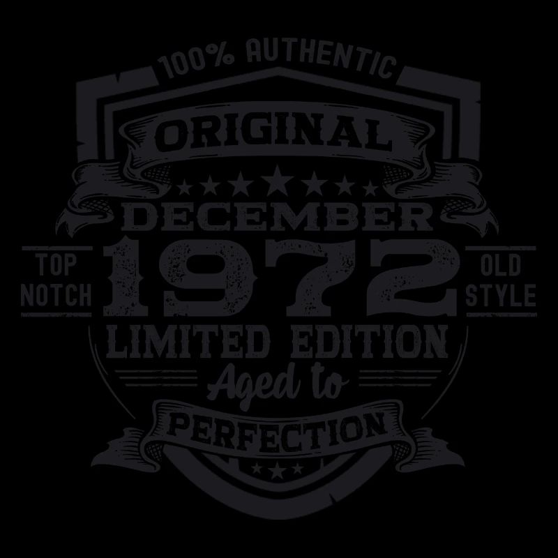 Original December 1972 50th birthday gift