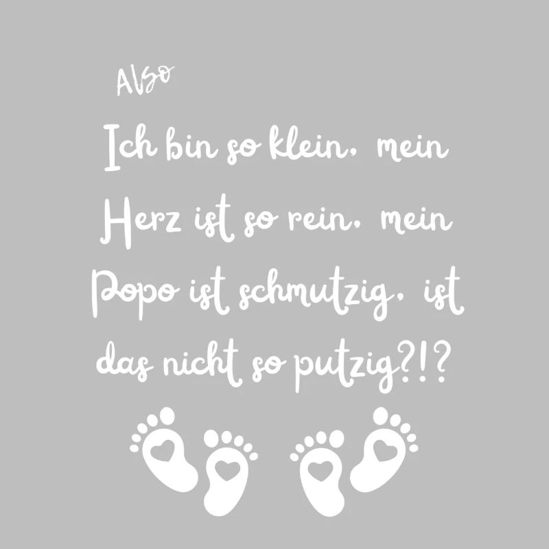 Ich bin so klein.