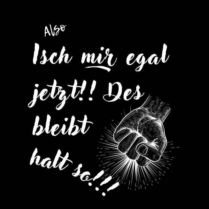 Bleibt so (weiße Schrift)