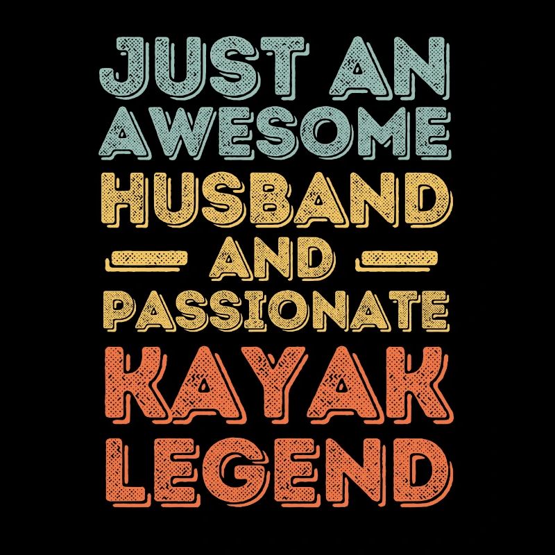Ehemann Kayak retro