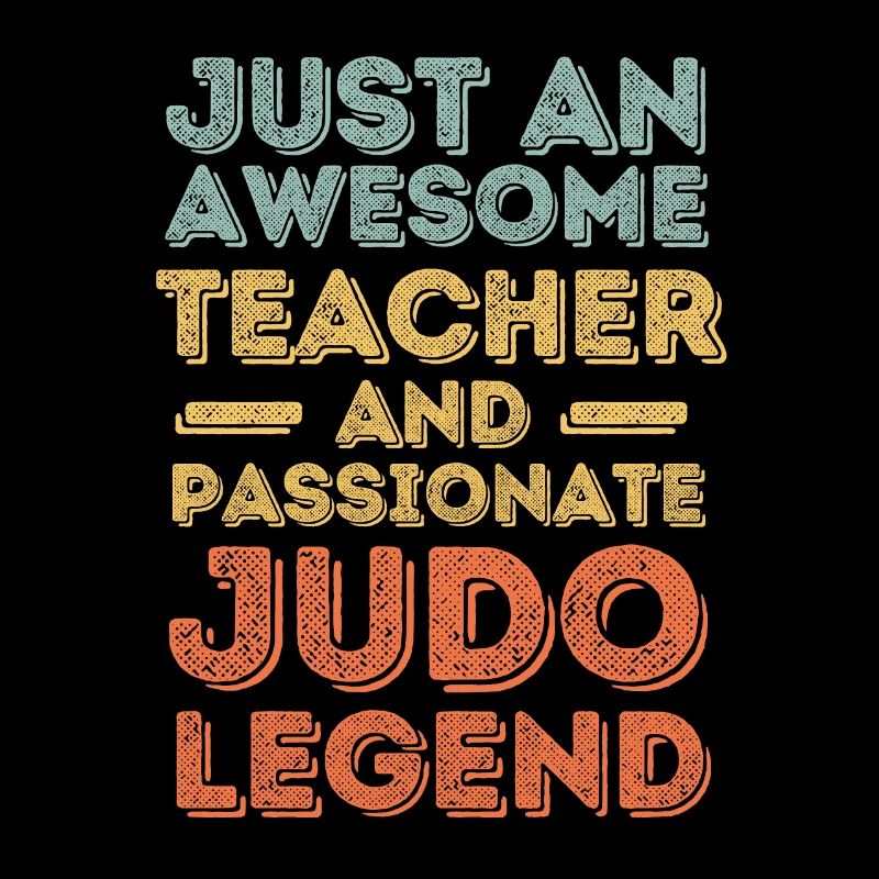 Professeur de Judo rétro
