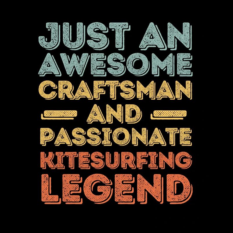 Handwerker Kitesurfen retro