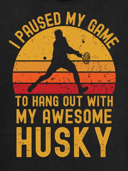 Tennis og Husky