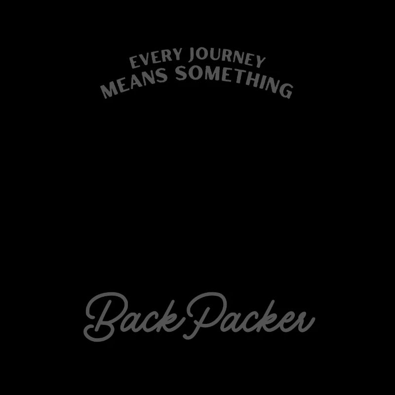 Jede Reise bedeutet etwas Backpacker