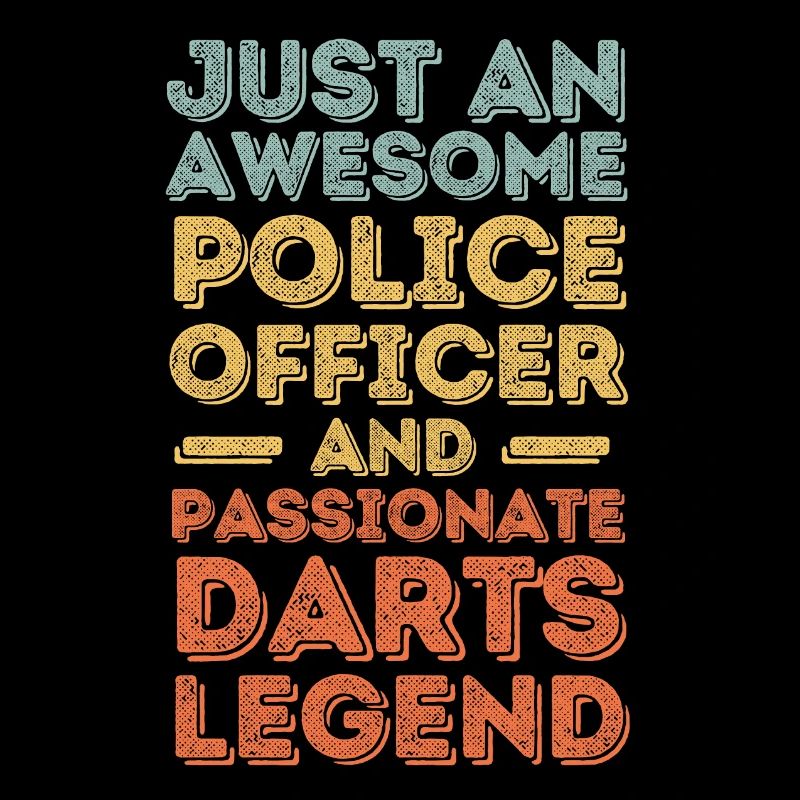 Policeman Darts retro