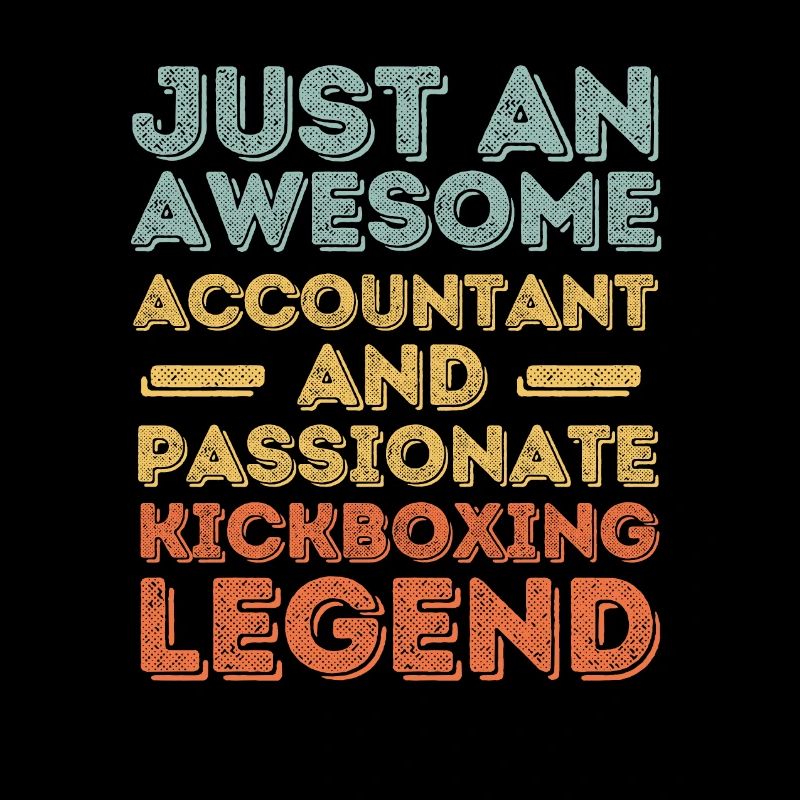 Comptable kickboxing rétro