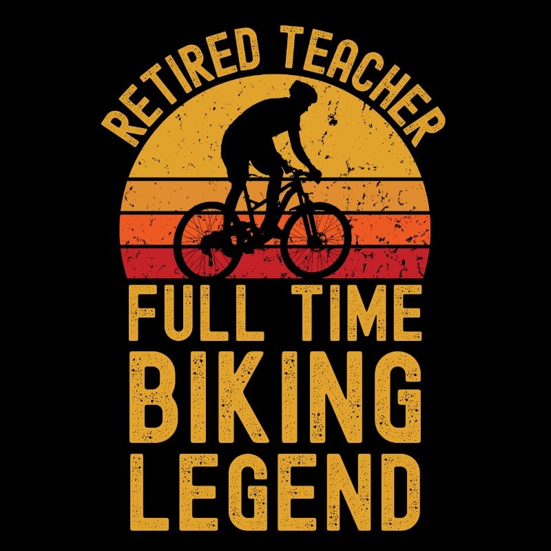 Légende du vélo enseignant à la retraite