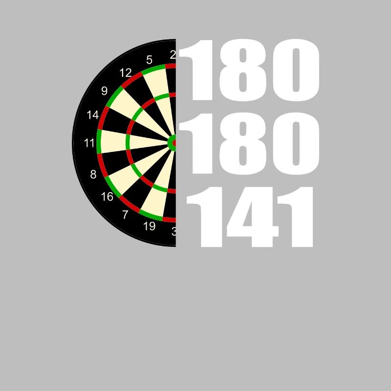 Dartscheibe 9 Darter Triple 20 Geschenk