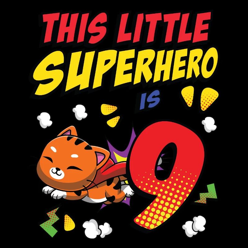 Ce petit super-héros c’est 9 propriétaires de chats 9.