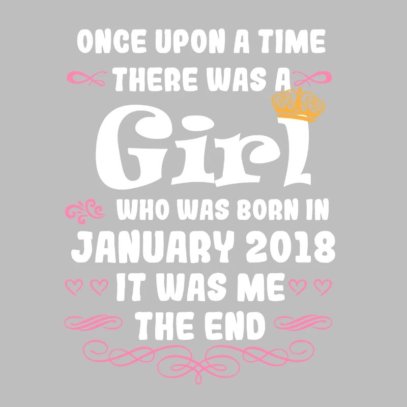 Es war einmal ein Mädchen. Januar 2018 Geburtstag