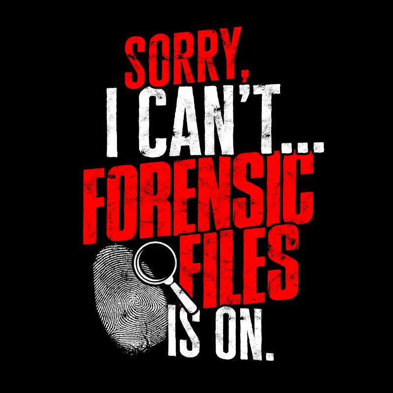 Forensic Science Detective True Crime Investigator