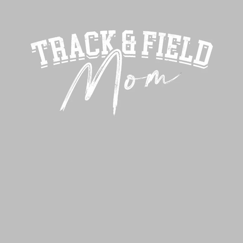 Leichtathletik -Mutter -Läufer Athelitcs Mutter