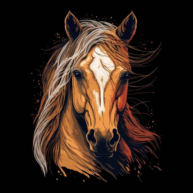 Pferde Illustration