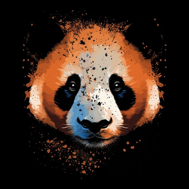Une belle illustration d’un panda