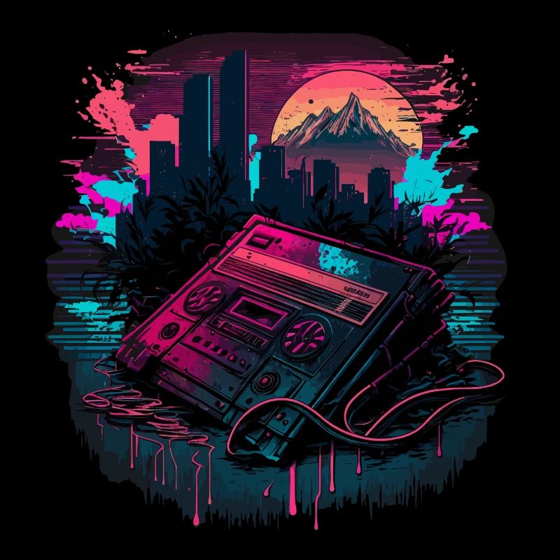 Vaperwave Kassette