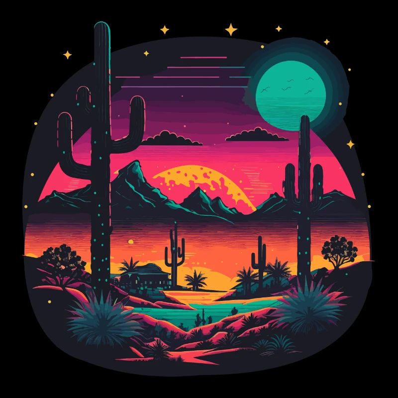 Neon Desert