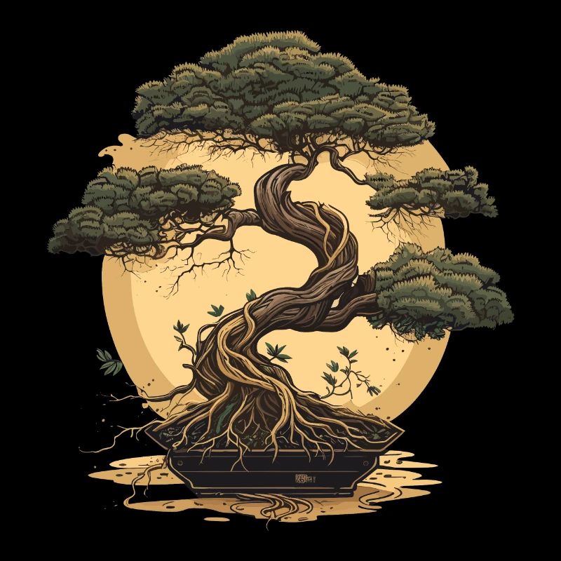 Reifer Bonsai-Baum