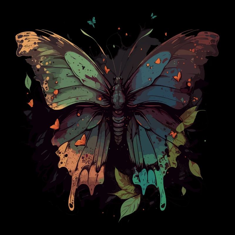 Fliiting Schmetterling