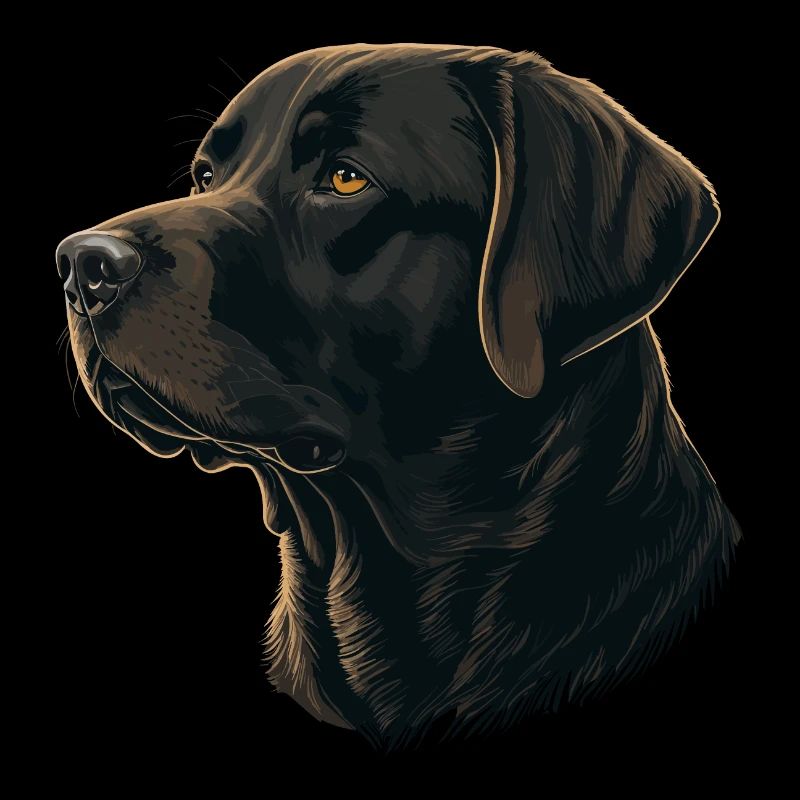 Labrador Retriever à l’allure douce