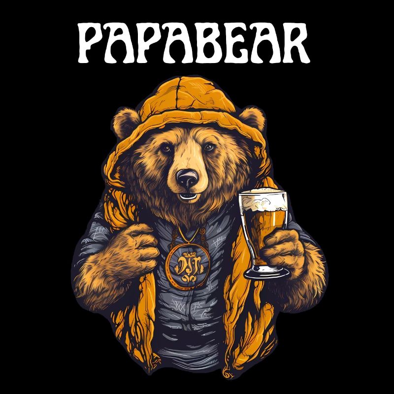 Papa Bear proud Daddy stolzer Vater