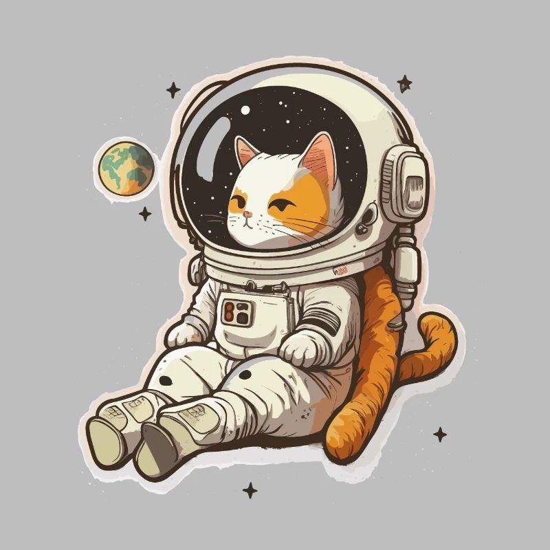 Aventure spatiale féline