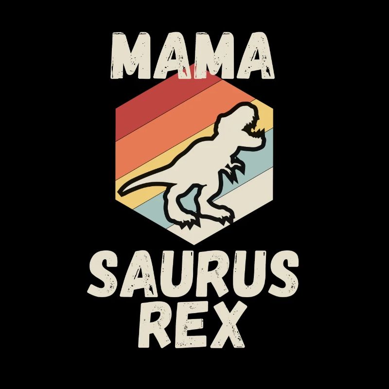 Mama Saurus T-Rex Mère Dino Dinosaure